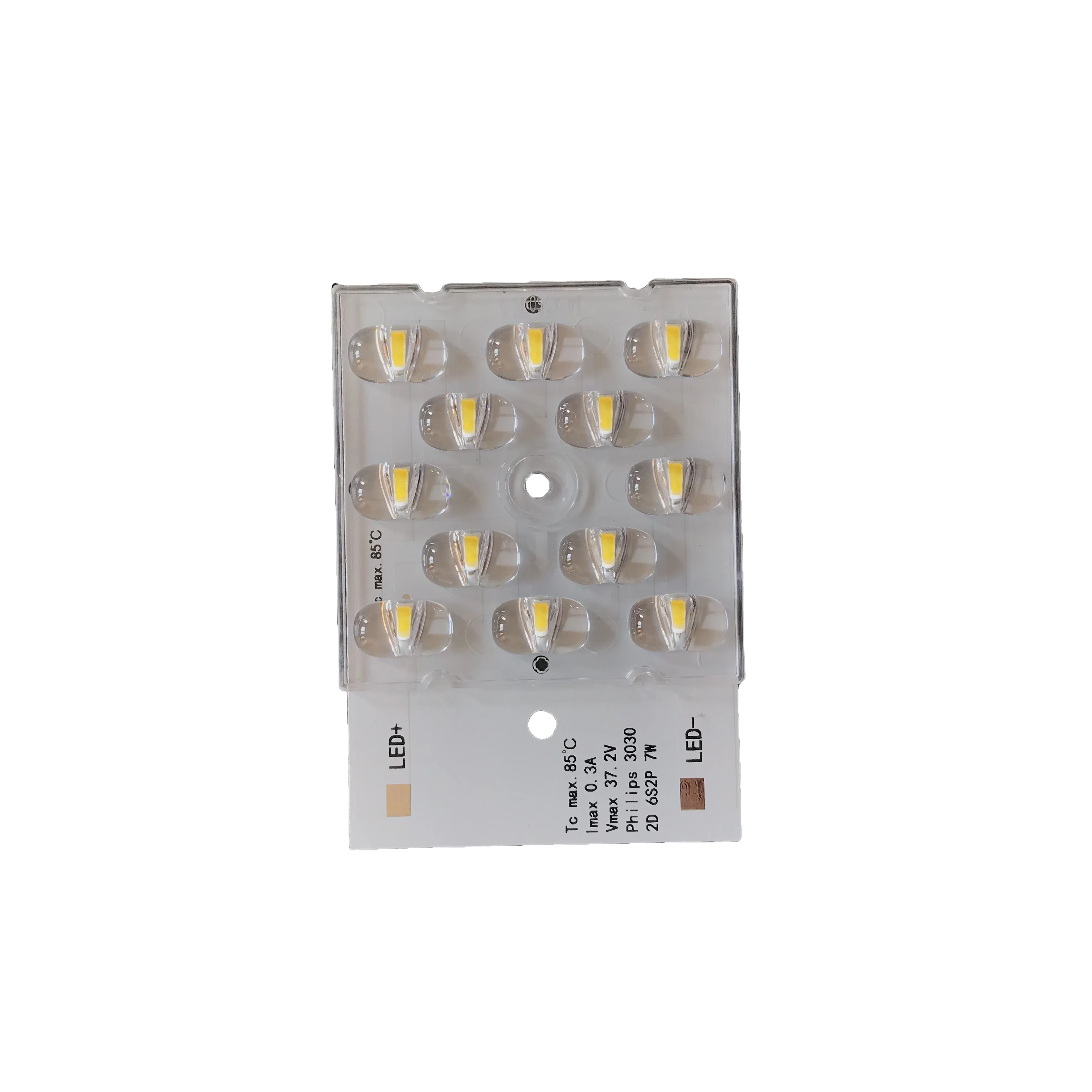 Custom 12 Points SMD 3030 Led PCB Module And Lens