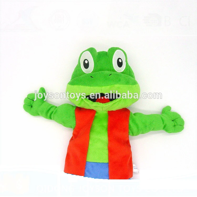 New Fashion Wholesale stuffed animals puppets Glove Puppet kids learning plush custom hand puppet toy