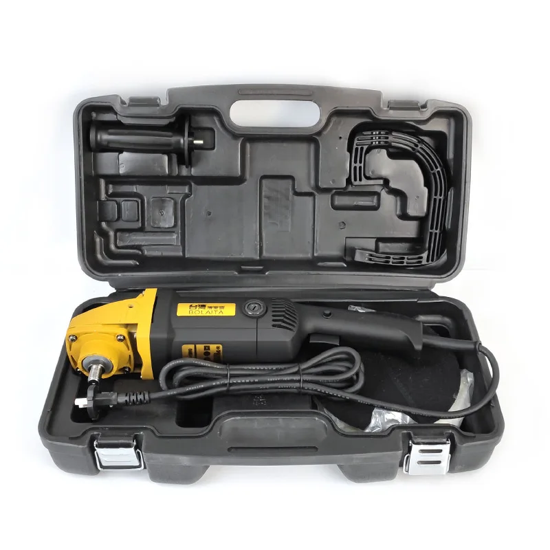 LINOON Industrial 6 speed mini rotary handle electric car polisher polishing machine for car