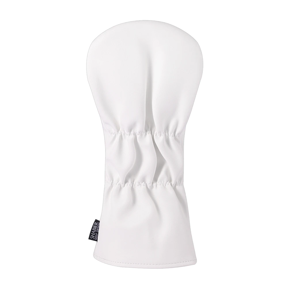 Drop shipping Embroidery PU Leather Fairway Hybrid Wood Covers Golf Driver Headcover