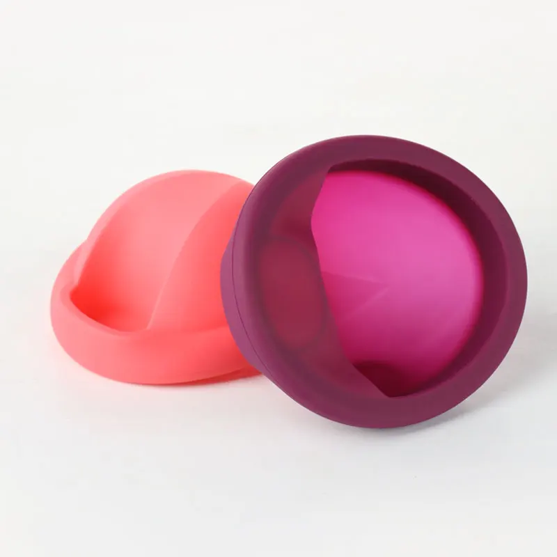 Menstruation Cup Wholesale Reusable Custom Reusable Medical Wholesale Organic Copa Comfortable Women Silicone Menstrual disc