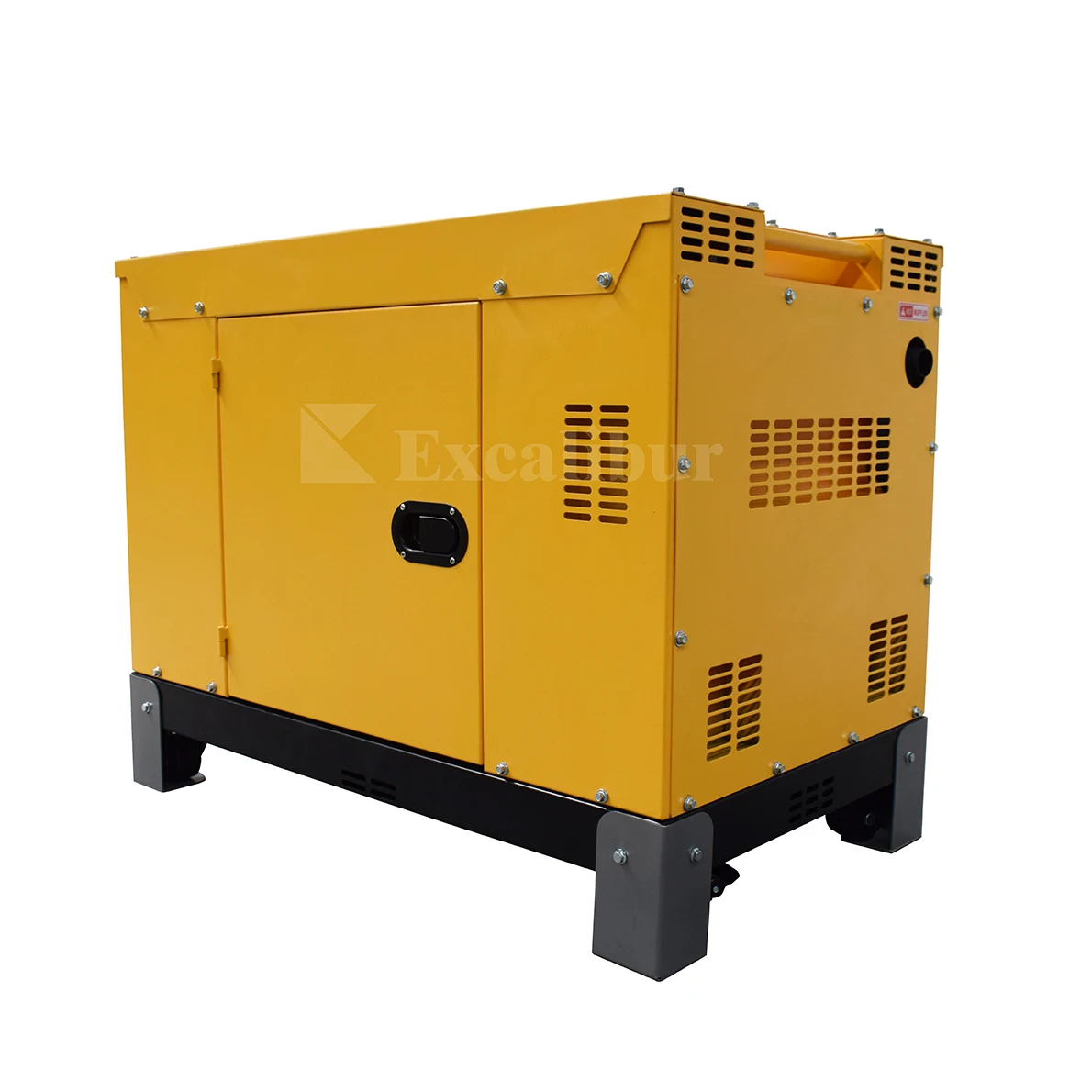Excalibur 10Kva 16Kva 15Kva 9Kva 12Kva Silent Type Air Cooled Two Cylinder Engine Diesel Generator For Sale
