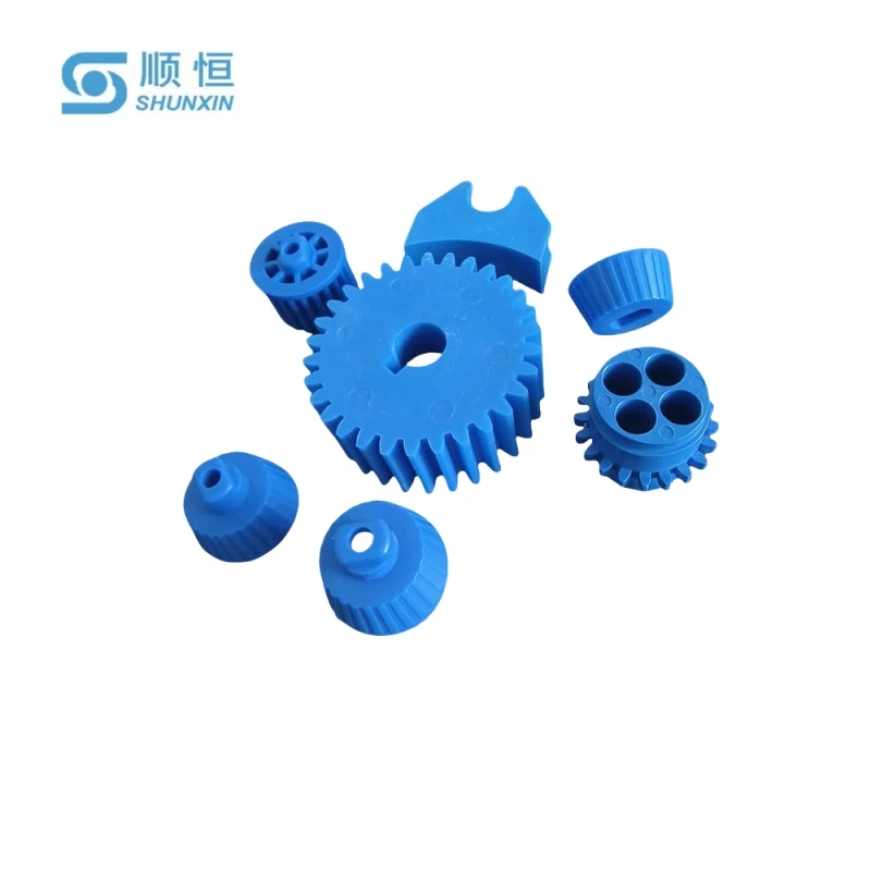 Custom CNC processing injection molding pa66 plastic motor spur bevel gear transmission accessories bevel gear