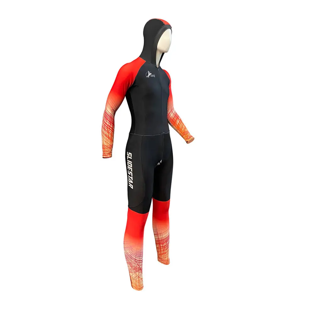 Breathable Skate Uniforms Long Ice Speed Skating Skin Suit