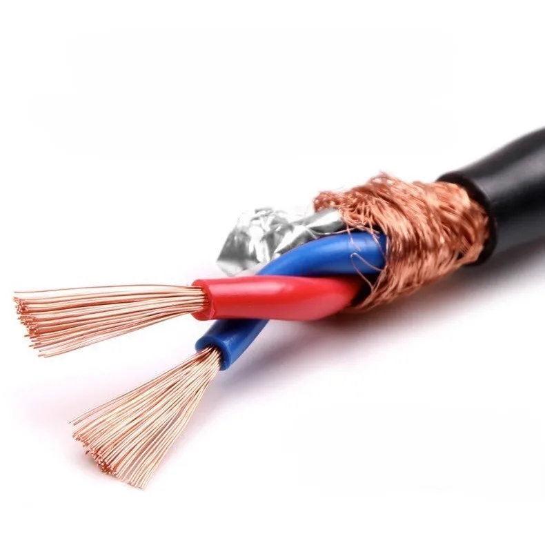Multi-Core Flexible Copper RVV H05VV-F Electrical Cable Wire with Rubber Insulation High Performance Cable