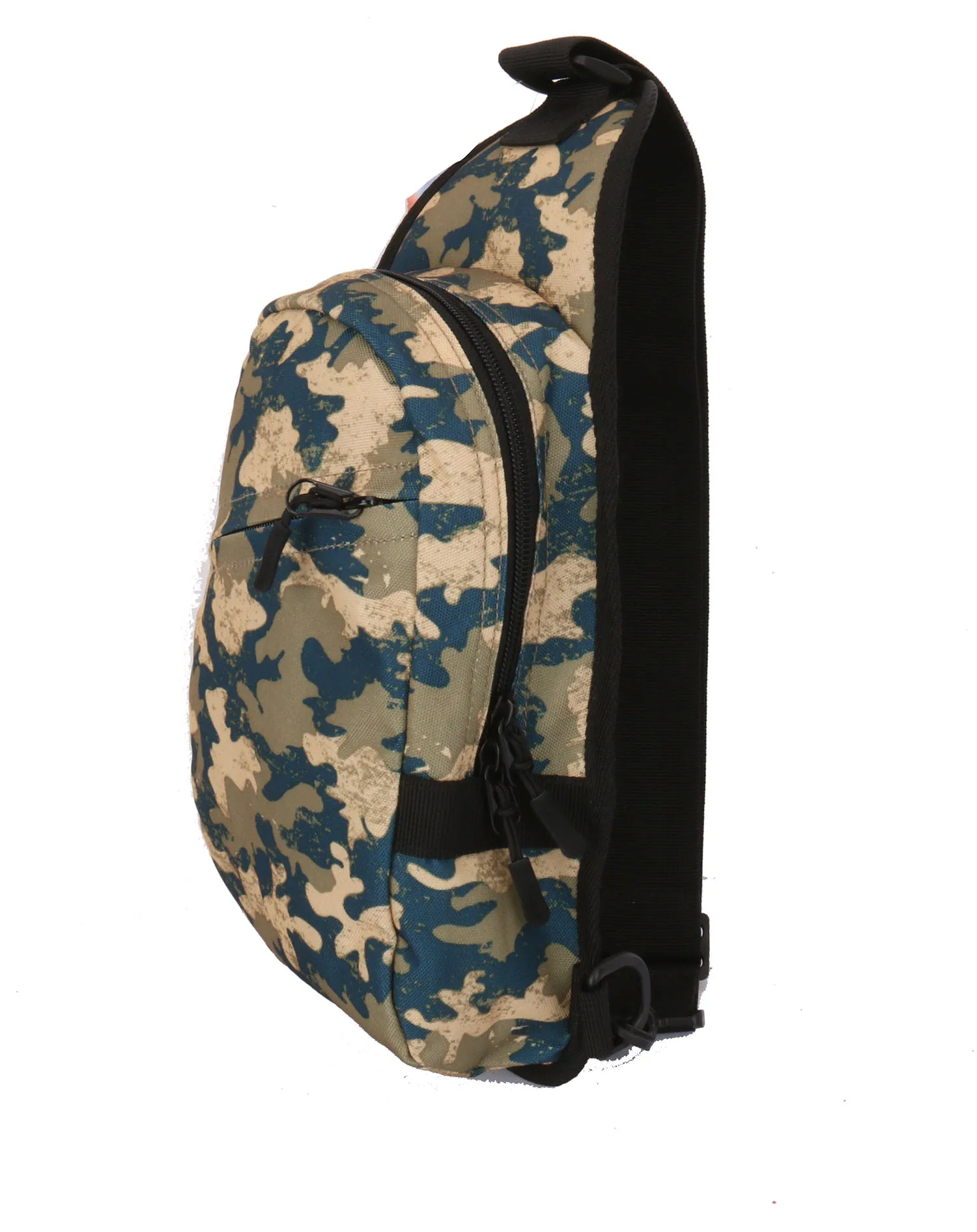 
2021 Good Quality Fashion Style Camping Hiking Climbing School 600D Print+Mesh Chest Pack 