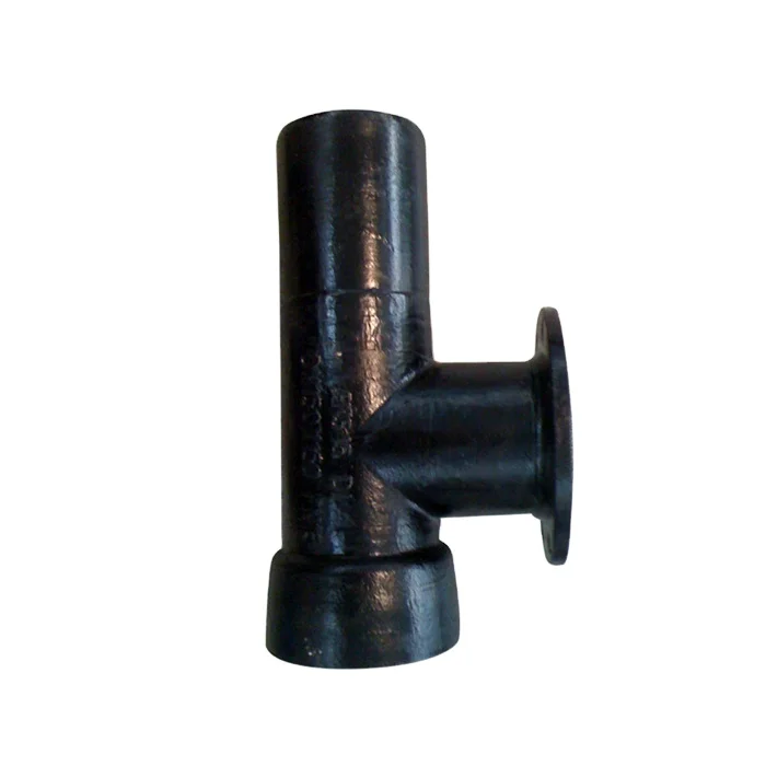 ISO2531 EN545,EN598,BS4772 Ductile Cast Iron Socket-Spigot Tee with Flange Branch