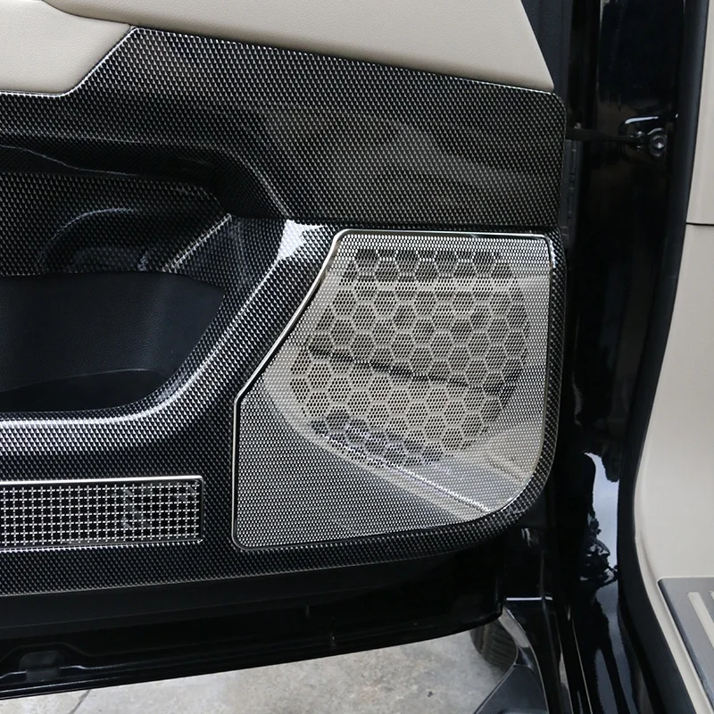 Car Inner Door Anti Kick Board Protective Cover for Land Cruiser LC300 Interior Accessories