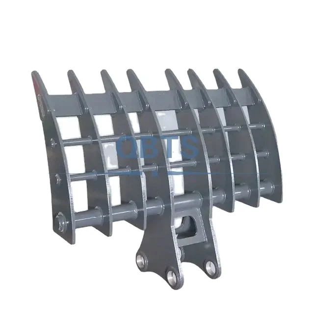 qulality wholesale steel casting excavator rake for SOLAR 225LC-V SOLAR 250LC-V rake bucket for excavator