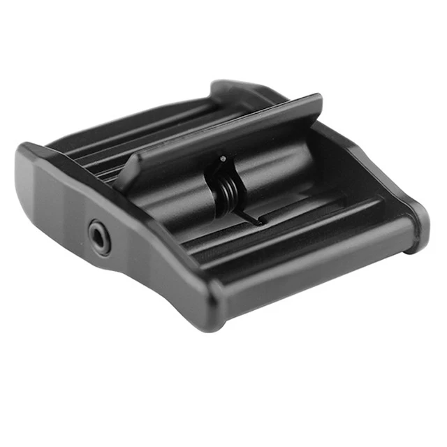 Heavy Duty Black 1.25 Inch Lock Adjustable Strap Buckle 33mm Metal Cam Lock Buckle for Webbing