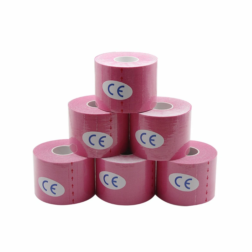 Customized High Quality CE Elastic Breathable  Tape Tape Kinesiology Sport