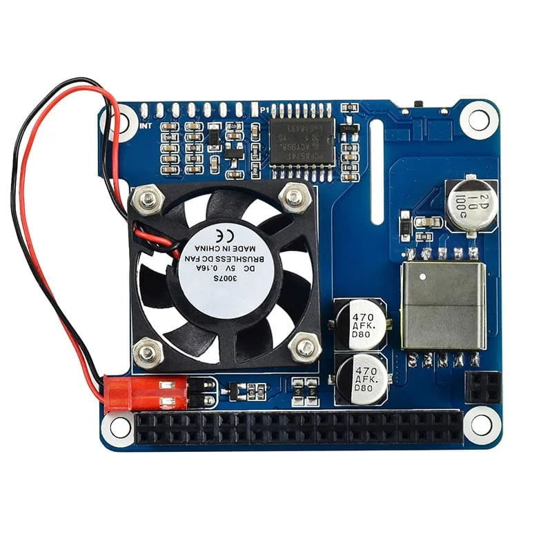 Hot Sale Power Expansion Board Built-in Cooling Fan For Raspberry Pi 4 Model B And 802.3af With Fair Price