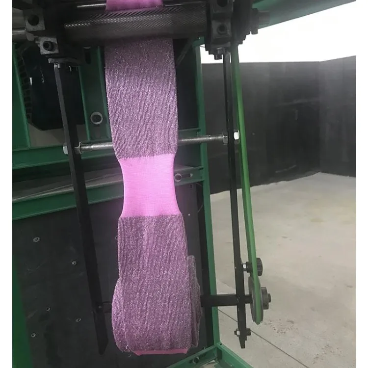Good reputation and best service Stainless steel scrubber knitting machine