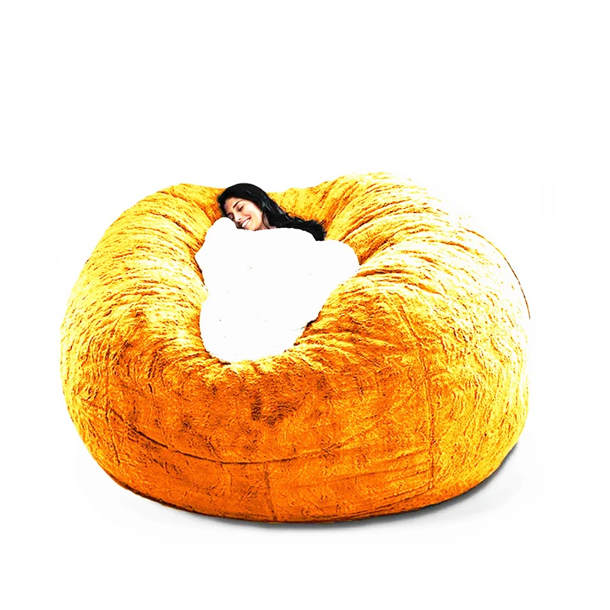 couch lazy air sofa hammock  velvet bean bag lazy sofa bed cell phone holder