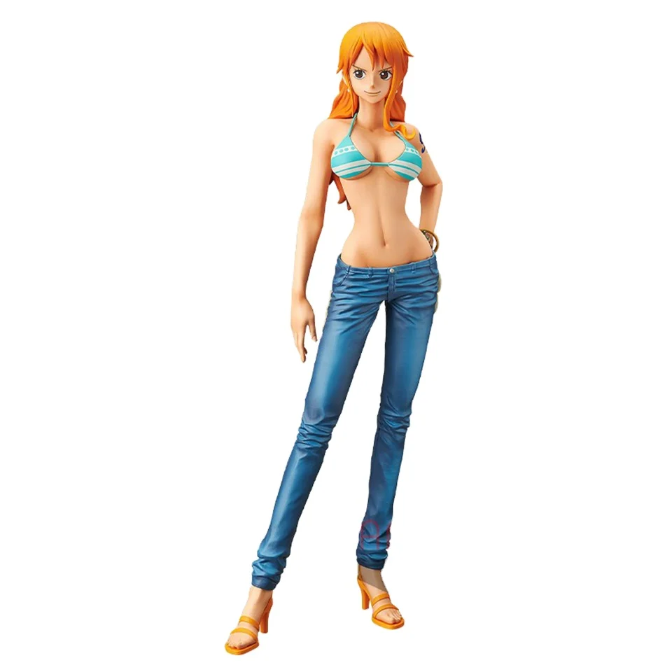100% Оригинальные фигурки BP One Piece 28 см Nami аниме влюбленные подарки на день рождения