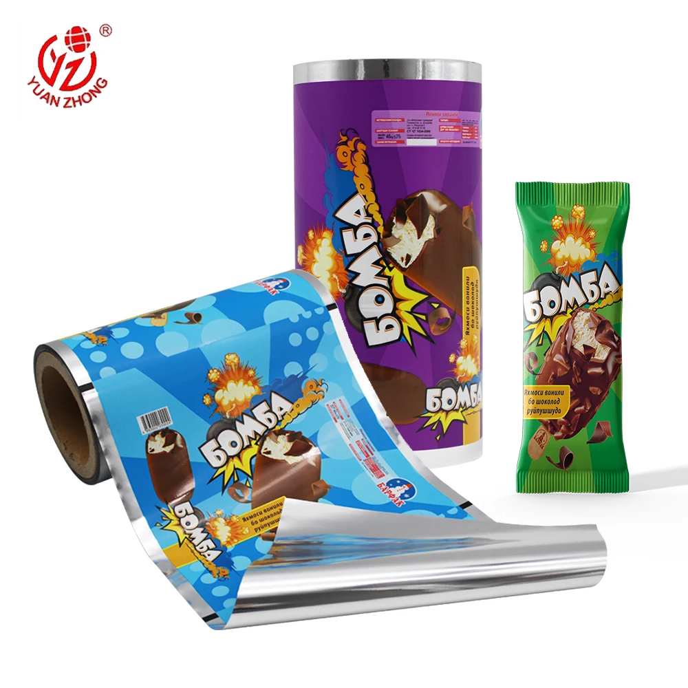 Bopp PET CPP PE Metallized Laminate Film PE PET Plastic Lamination Film Candy Potato Chips Packaging Candy Sachet