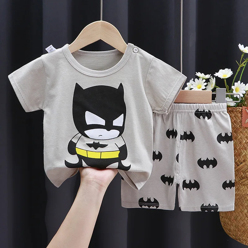 Boys clothing Sets Baby clothes Suit with 2Pcs Kids clothings sets Short Sleeve and Short pants with wholesale Factory price