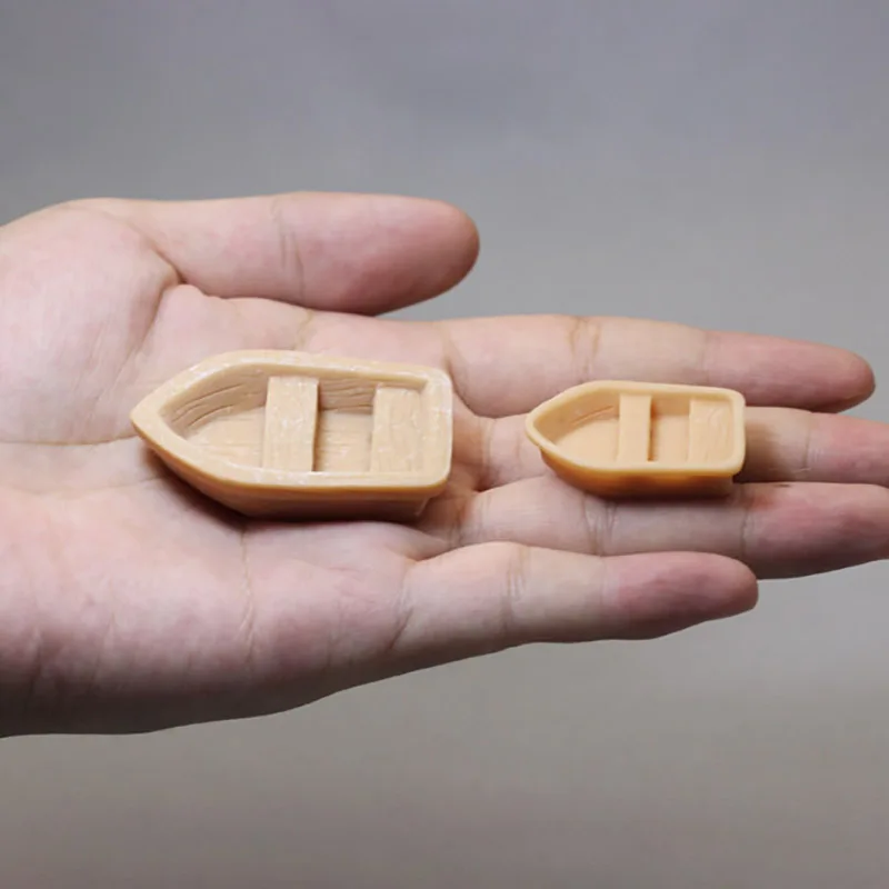 Artificial Resin Boat Model Mini Garden Miniature DIY Micro River & Sea Landscape Ornament Shooting Props