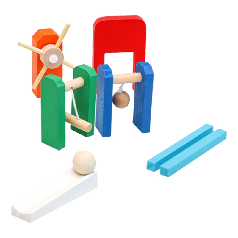 New Arrival Montessori Wooden Puzzle Blocks Set Early Educational Toys for Unisex Kids Aged 2 to 4 Years