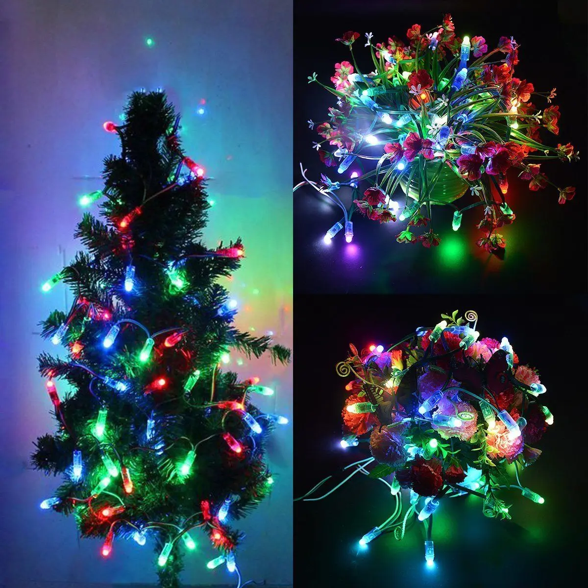 High Bright 9mm WS2811 Single color Digital LED Pixel Light christmas decorations IP68 waterproof Exposed light without plate