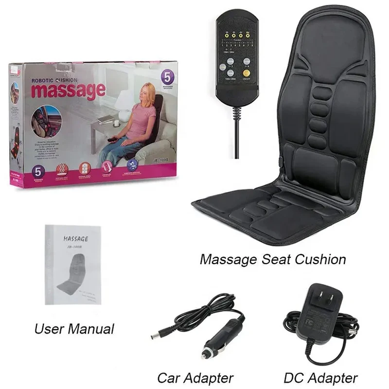 hot sale Massage Chair Pad Chair for Back Gifts Comfier Massage Chair with Heat Back Massager With Vibration Motors