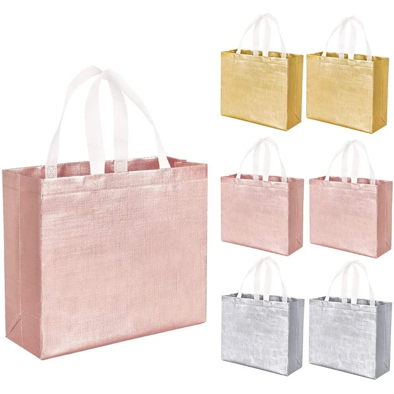 Custom Reusable Recycle Waterproof Shopping Promotion Gift Non Woven Shopping Bag for Guest