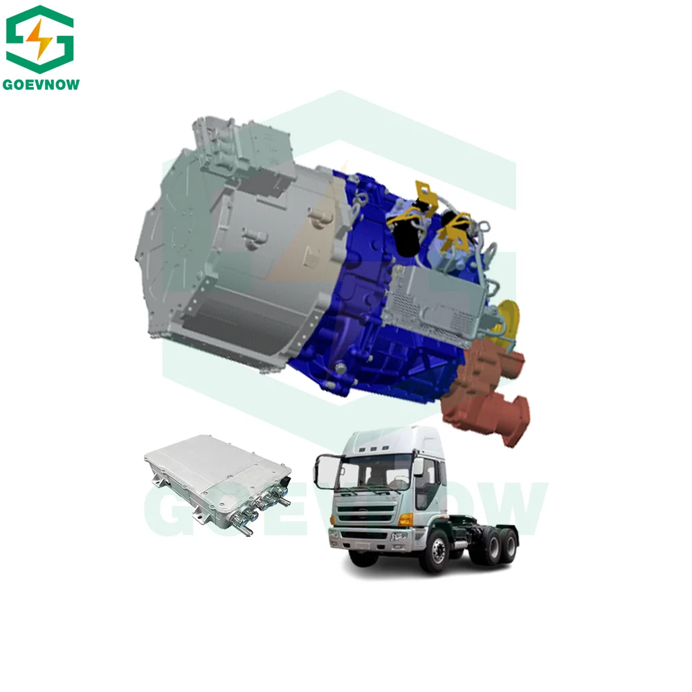 576V electric car boat 55 ton heavy truck vehicle customization RAD20000L AC Motor Kits AMT gearbox EV conversion kits
