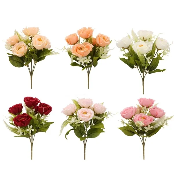 Tizen New Premium Artificial Flowers Giant Garden Artificial Flower Plants From Manufacturers For Wedding Decoration