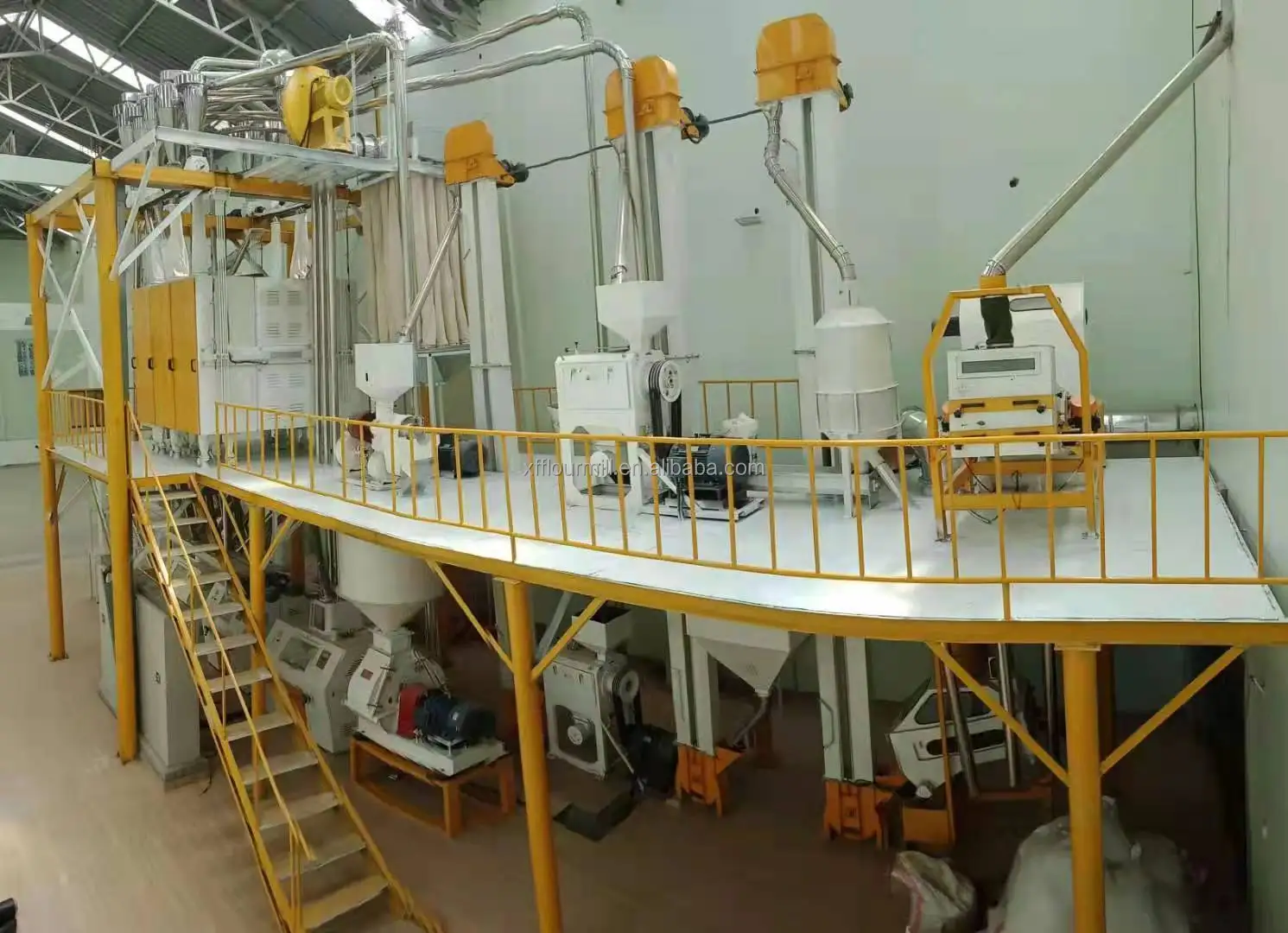 30ton 50ton 100ton Per Day Africa maize flour mill Posho mill maize milling machine