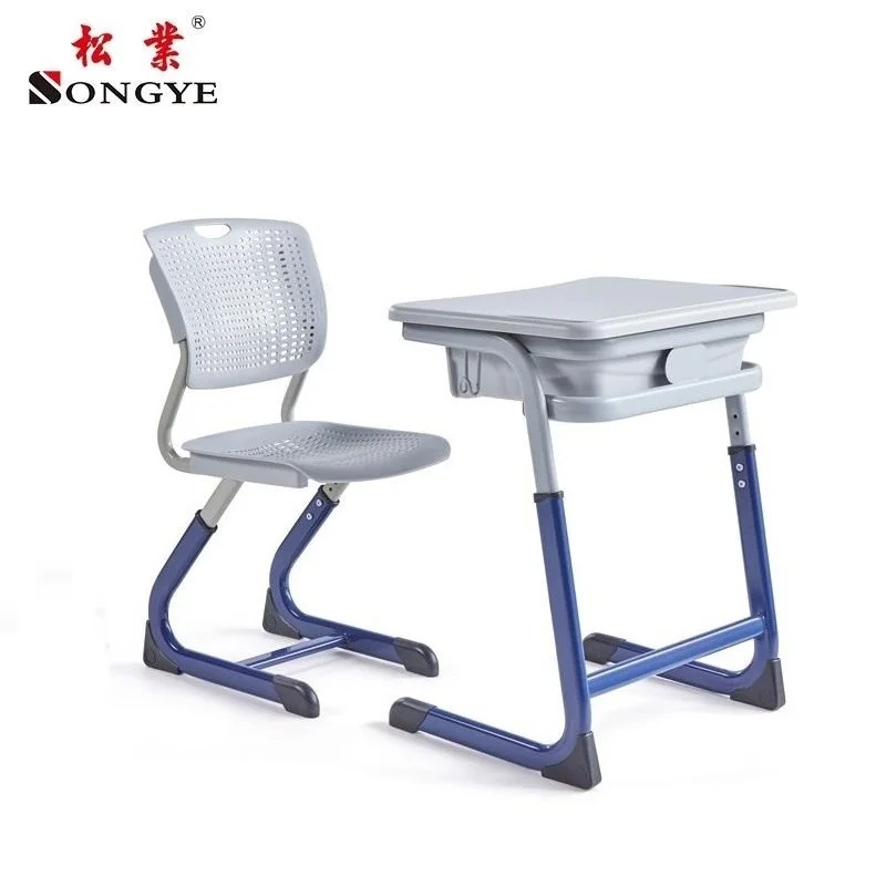 Modern Primary Students Kids Metal Desk Ergonomic Modern School Chairs