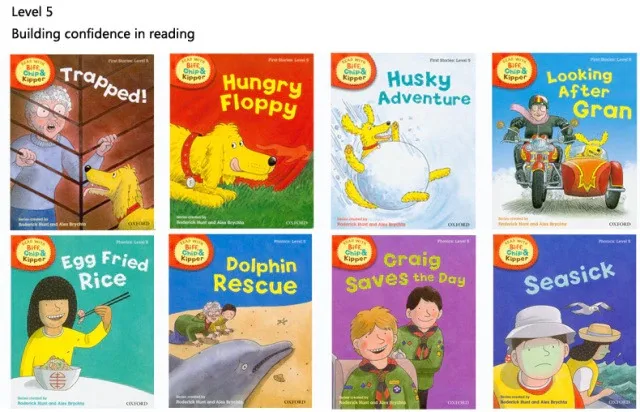 Оптовая продажа 25 книг 4-6 уровней оксфордское дерево для обучения чтобы помочь детям читать английские книги с картинками