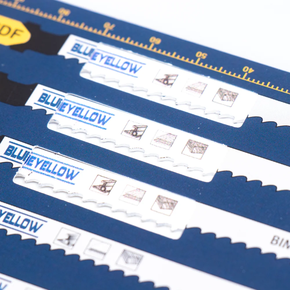 T127DF 8TPI Bi-Metal T-Shank Jig Saw Blades for Scroll Cuts in Wood