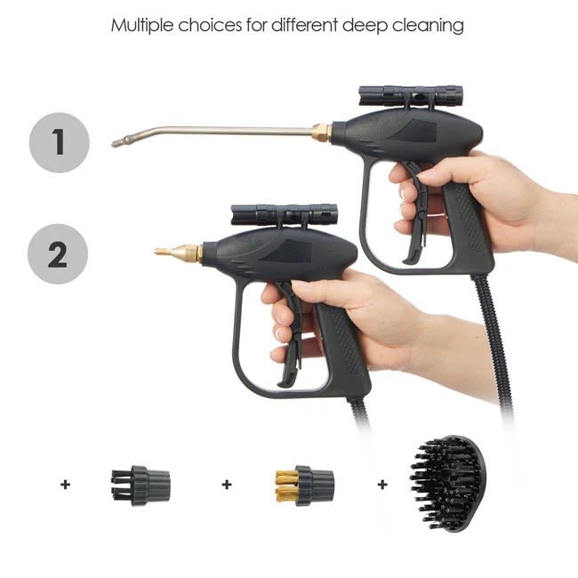 Multi-purpose Mini dry wet steam adjustable portable high pressure steam cleaner for car engine wash