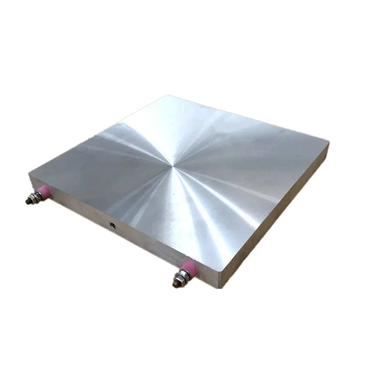 Casting aluminum cast in heater heating plate for blow moulding machine