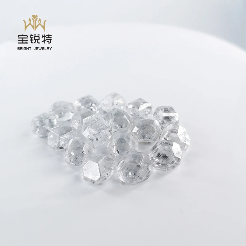 Man Made Synthetic Rough Diamond 1-10CT A+ B+ HPHT Rough Diamond Synthetic Diamond Rough