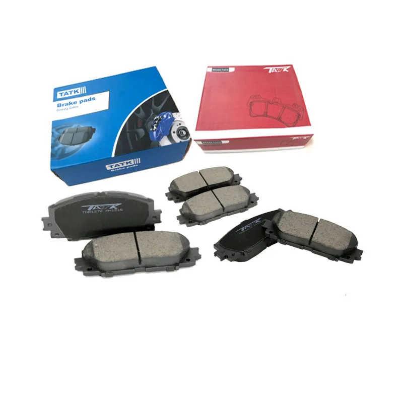 Tatk brake pads ceramic front for Toyota prius disc brake pad 2005 2010 2014 2015 break long lasting OEM wholesale factory