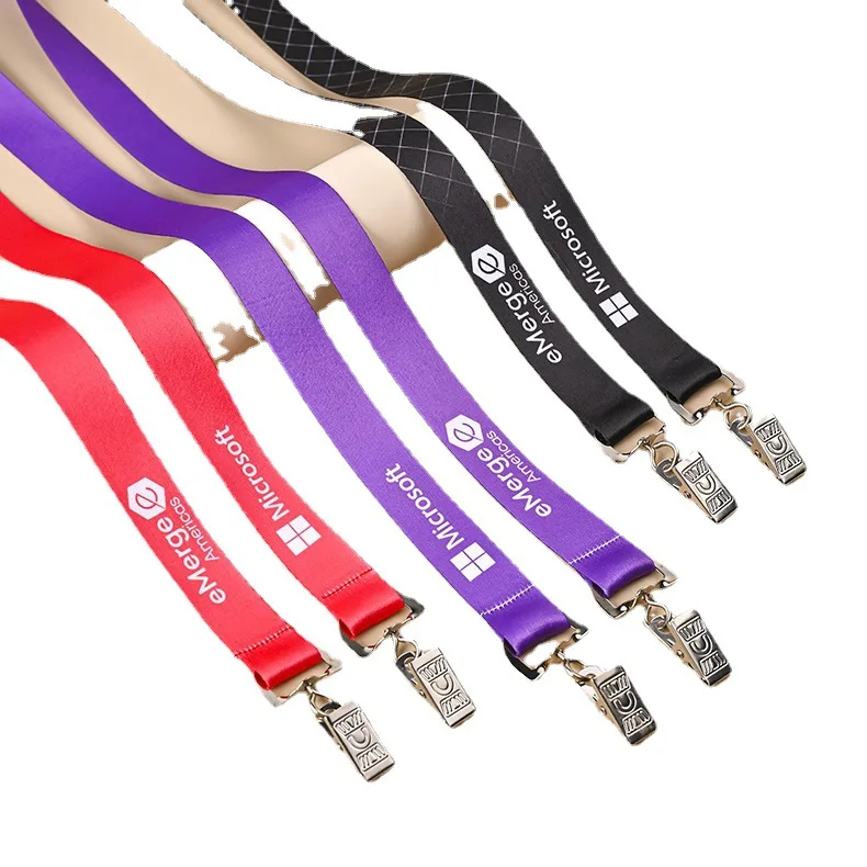 promotional lanyards Custom Printed Polyester Neck Lanyard With Logo sublimation polyester lanyard roll