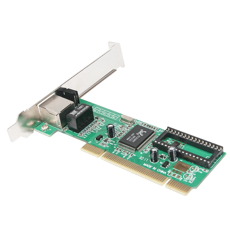  LAN-карта PCI 1000 Мб (Чипсет: RTL8169SC) сетевой адаптер Fast Ethernet 1 10/100/1000M порт