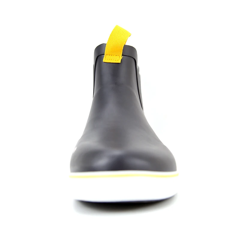 Comfortable Hot Sale Natural Rubber Garden Ankle Shoes Waterproof Men Rain Boots