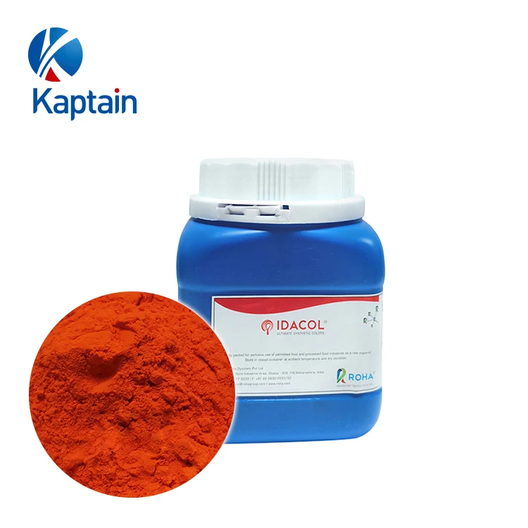 Professional Custom Food Grade Tartrazine Powder In Food Colorants 500G/Canister E102