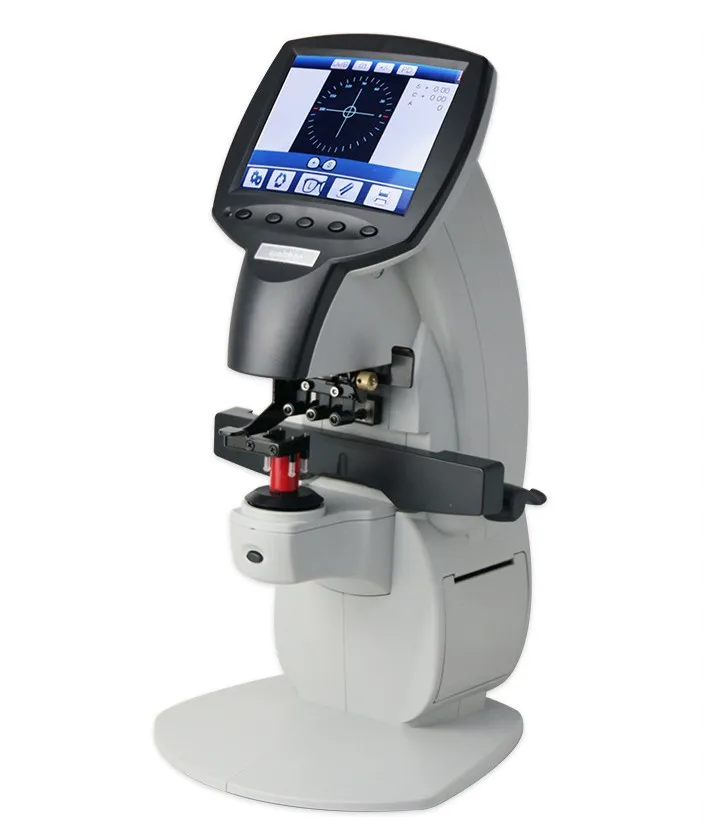 300M Fully automated refractometer computer slide reader spectacle optometry equipment color screen with pupil UV