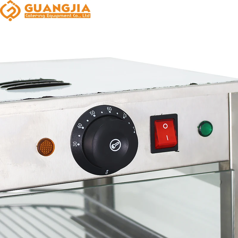 Electric Restaurant Food Warmer Display New Condition Pizza warmer for Food Shop 220v for Sale