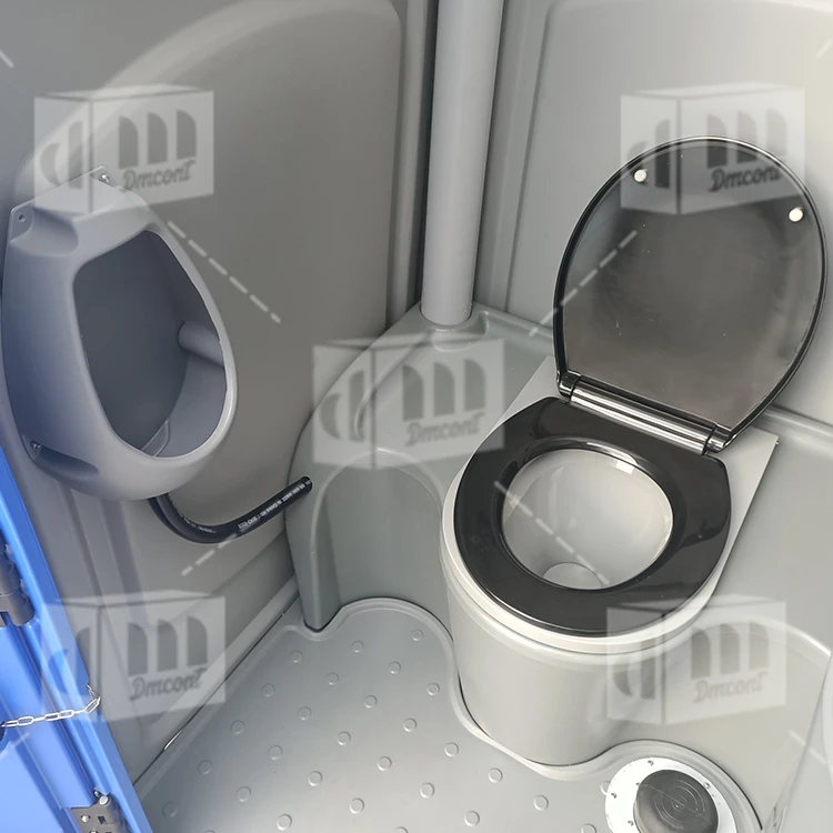 Dreammaker Hdpe Plastic Mobile Shower Toilet Portable Porta Potty Cabin Bathroom Toilet Wc Public Park Restroom Manufacturers