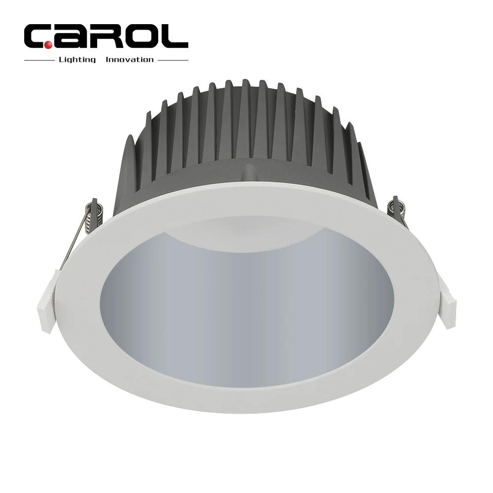 Carol Ceiling Spotlight Recessed Deep Anti Glare ugr19 Dimmable Dmx Controlled 7w 9w 12 watt Led Downlight smd Down Light