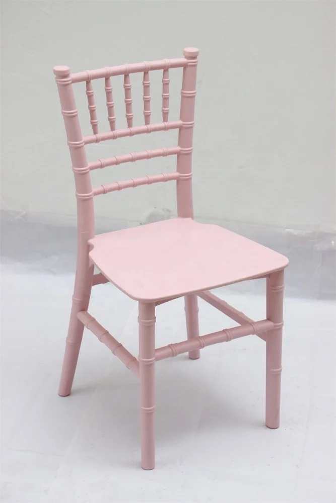 China factory stackable children party chair/plastic party chair/kids resin chiavari chair