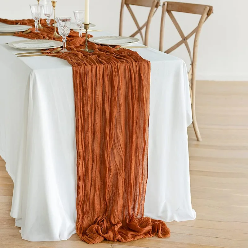 Wholesale Modern Boho Table Runner Various Colors Available Wedding Table Runner Party