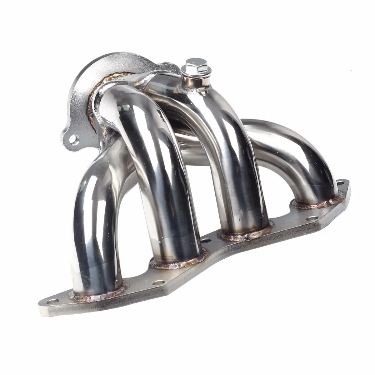 Car modified stainless steel exhaust manifold for Honda Civic 01-05 DX/LX EM/ES D17A corrosion-resistant steel tailpipe