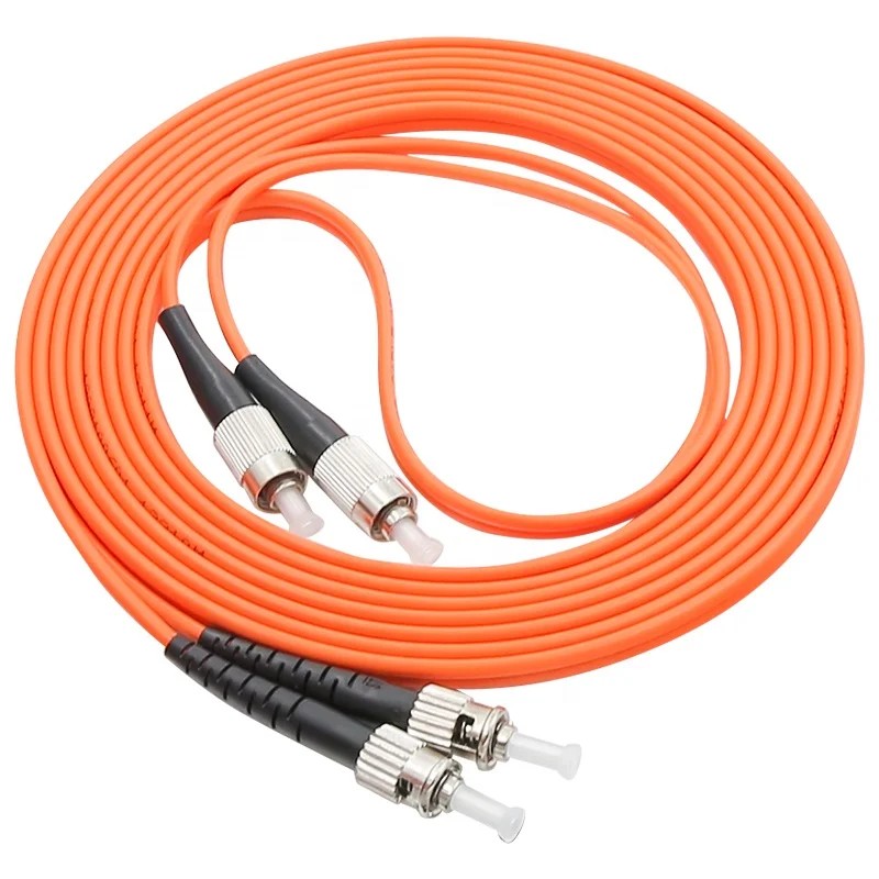 
Factory price ST/UPC-ST/UPC multimode dual-core fiber optic cable 