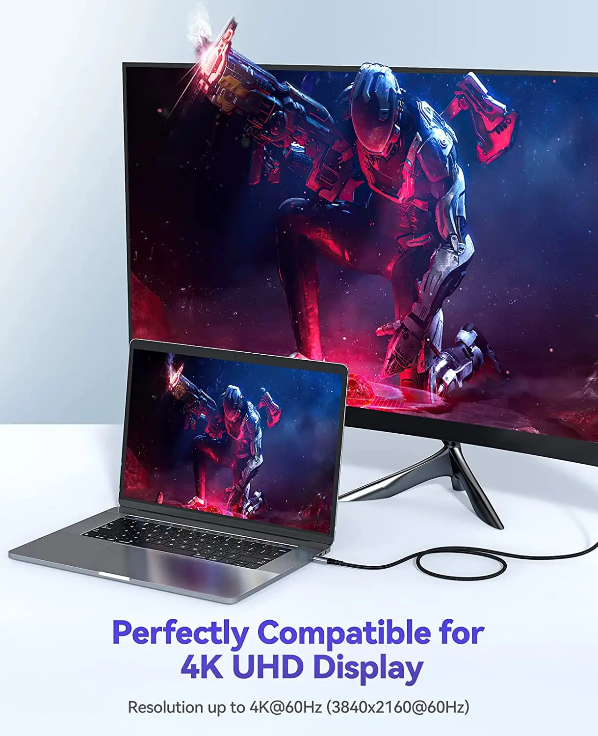 Custom logo HDMI 4K 60hz Cable Audio Video HDMI 2.0 Cable Male to Male HDMI Cable for HDTV Projector