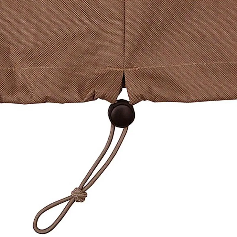 210D Oxford Fabric Heavy Duty Waterproof Wicker Egg Swing Chair Cover with Zipper Design and Elastic Hem